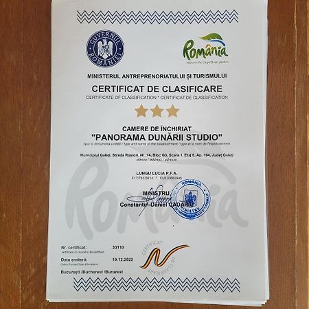Panorama Dunarii 갈라치 외부 사진